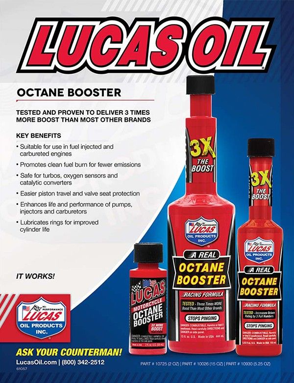 Buy LUCAS USA Octane Booster Increase Car Performance Horse Power